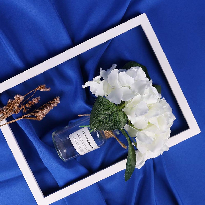 GFCC Royal Blue Backdrop - 8FTX10FT Polyester Blue Photo Backdrop for Photoshoot Background for Photography Screen Video Recording Photo Background - Image 4